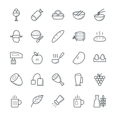Food Cool Vector Icons 7