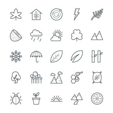 Nature Cool Vector Icons 2