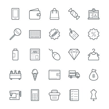 Shopping Cool Vector Icons 2 clipart