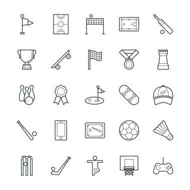 Spor serin vektör simgeler 2