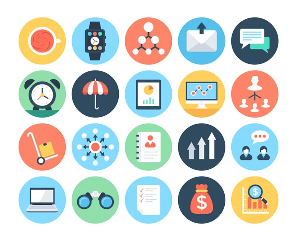 Business Essentials, Management, groei Vector Icons 6 — Stockvector