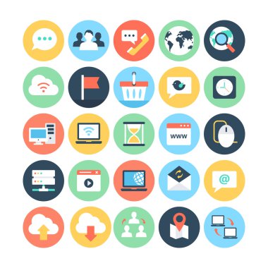 Internet vektör simge 1