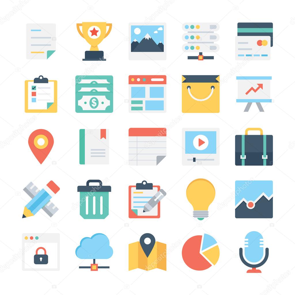 Web Design and Development Vector Icons 2
