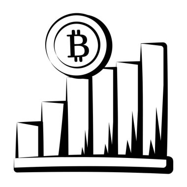 Değişimi temsil eden yarım yamalak bir biçim simgesi