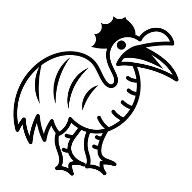 A sketchy style icon representing cooking