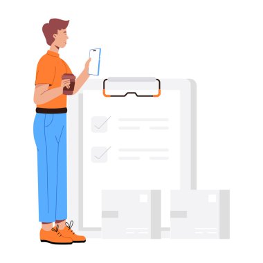 Müşteriye iletilen paketin düz bir tasviri 