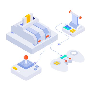 Oyun sisteminin izometrik biçim simgesi 