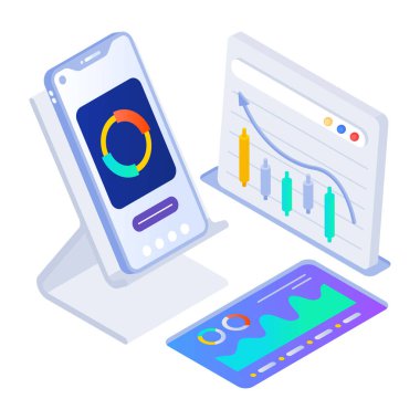 btc 'nin izometrik biçim simgesi 