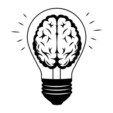 Akıllı bir hologramı gösteren el çizimi bir resim