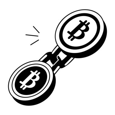 Bir fiş gösteren karalama biçimi illüstrasyonu