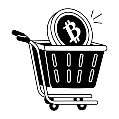 Bir fiş gösteren karalama biçimi illüstrasyonu