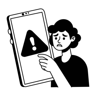 Pazarlamayı gösteren el çizimi bir illüstrasyon