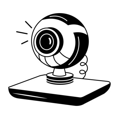 Pazarlamayı gösteren el çizimi bir illüstrasyon