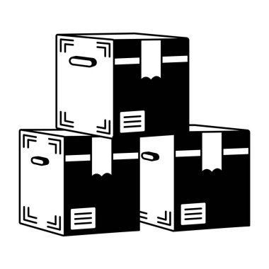 Bir alışveriş uygulamasını gösteren el çizimi bir illüstrasyon