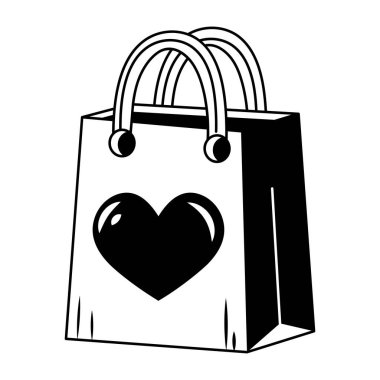 Bir alışveriş uygulamasını gösteren el çizimi bir illüstrasyon