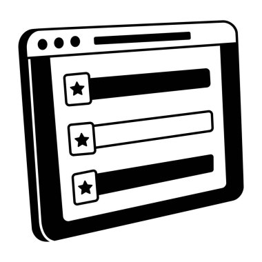 Kişisel hizmeti gösteren bir çizim biçimi illüstrasyonu