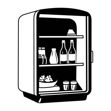 Klimayı gösteren bir karalama stili çizimi