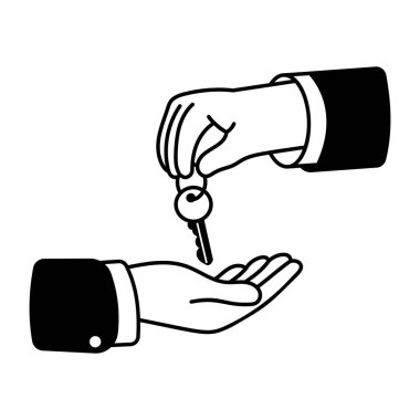 Çalışan ödülünü temsil eden yarım yamalak bir çizim.