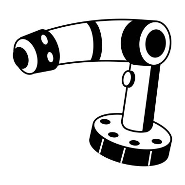 Nano manipülatörü gösteren yarım yamalak bir resim