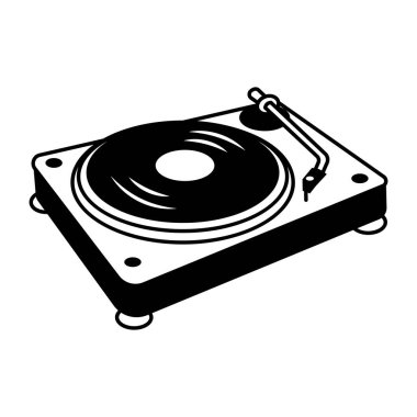 Akıllı konuşmacı tasvir eden el çizimi biçim illüstrasyonu