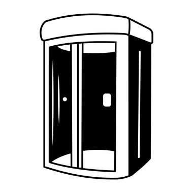 Akıllı konuşmacı tasvir eden el çizimi biçim illüstrasyonu