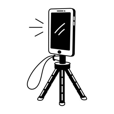 Bir e-posta zarfı gösteren el çizimi biçim illüstrasyonu