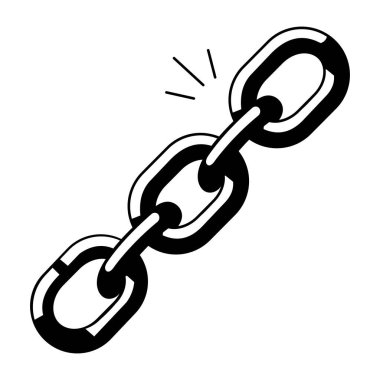 Bir e-posta zarfı gösteren el çizimi biçim illüstrasyonu