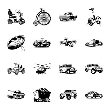 Ulaşım Doodle Biçimi Resimleri Koleksiyonu