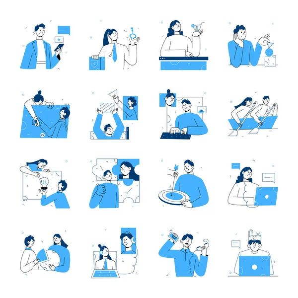 İletişim ve Yenilik Paketi Doodle Biçimi Resimleri