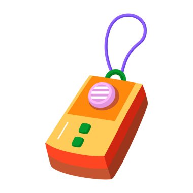 Bir eğitim düğmesini gösteren bir düz biçim simgesi