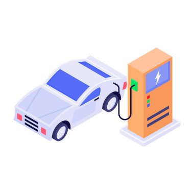 Bir vr gözlük gösteren izometrik biçim simgesi