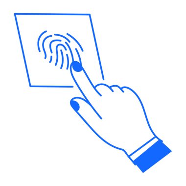 Sigorta poliçesini temsil eden bir satır biçimi simgesi