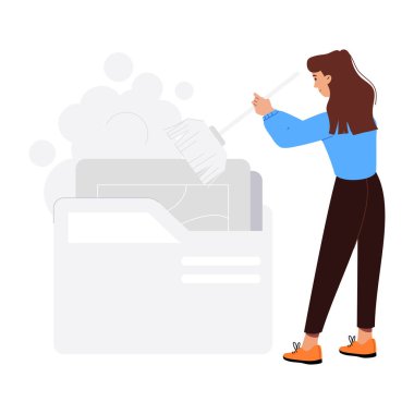 Bitcoin ticaretinin düz karakter çizimi