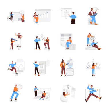 Analiz ve Beyin Fırtınası Çizimleri Koleksiyonu