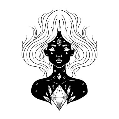 Gül kuvars sembolünün kabartma biçimi