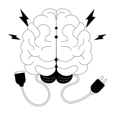 Beyin fırtınasını gösteren bir el çizimi