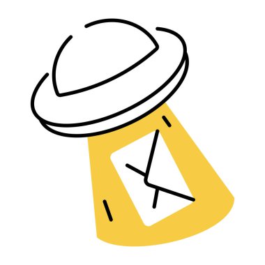 Çalma bilgilerini gösteren yarım yamalak bir resim çizimi