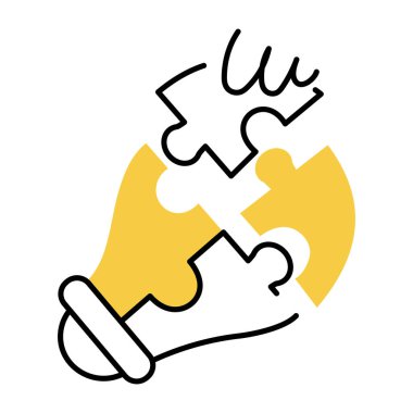 Bir saati gösteren el çizimi bir illüstrasyon