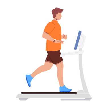 Çay içen kadınları gösteren düz karakter çizimi.