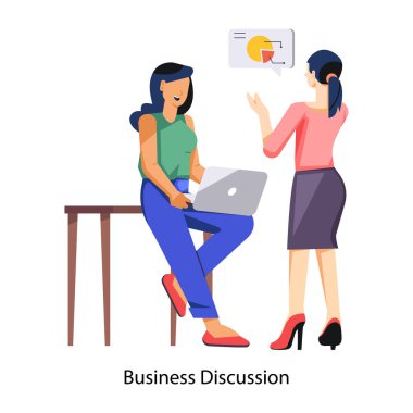 Başlangıç takım illüstrasyonu düz biçimli