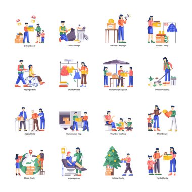 Refah ve Hayırseverlik Sabit Çizimler Paketi