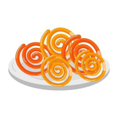 Hint tatlılarının düz yapıştırmasını kullanmaya hazır