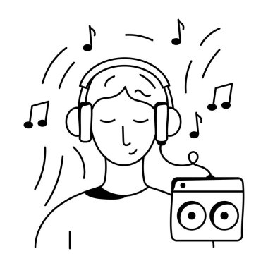 Bir internet yönlendiricisinin el çizimi çizimi