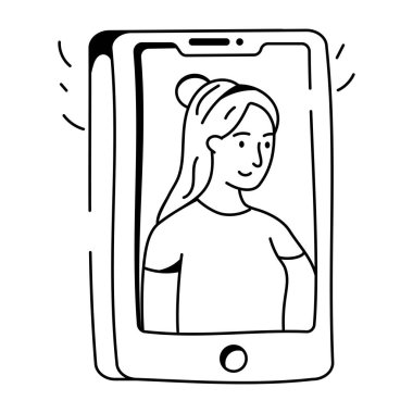 Bir internet yönlendiricisinin el çizimi çizimi