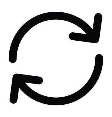 Eşitleme kalın satırı simgesi