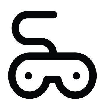 Gamepad kalın satırı simgesi