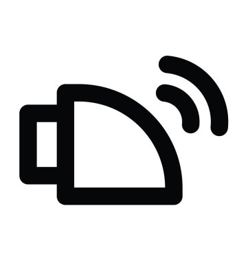 WLAN kalın satırı simgesi