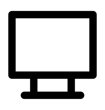 LCD kalın satırı simgesi