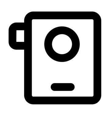 Radyo Set kalın satırı simgesi