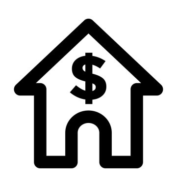 Özellik kalın satır vektör simgesi